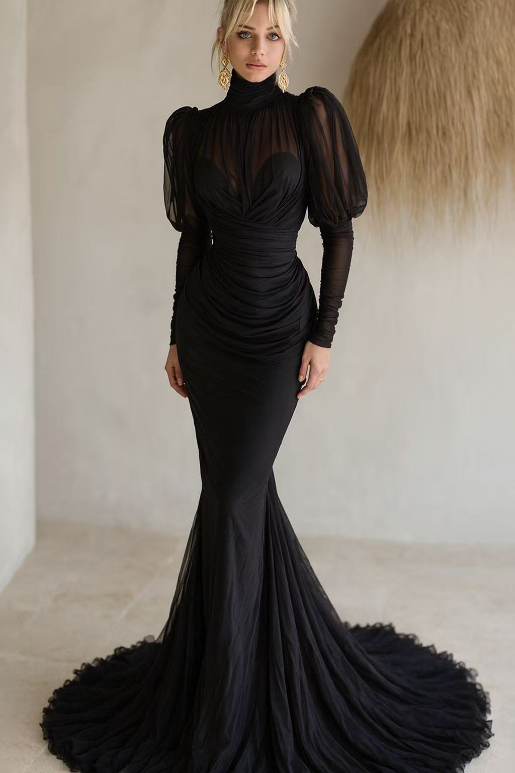 Black Atelier Classics Mermaid Gown